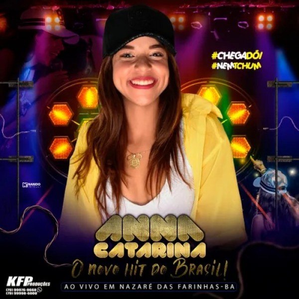 [ANNA CATARINA - REPERTÓRIO NOVO - AO VIVO EM NAZARÉ DAS FARINHAS - BA]